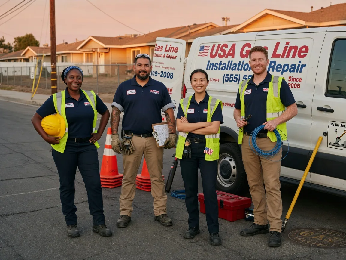 Gas Line Installation company in Branch, MI